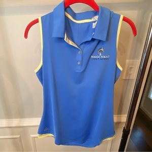 Addidas Nags Head golf shirt